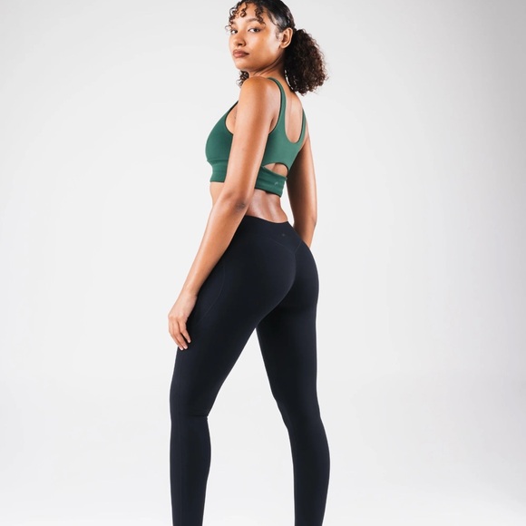 Alphalete Celeste Sports Bra C/D Cup Blade Green Medium - Picture 12 of 13